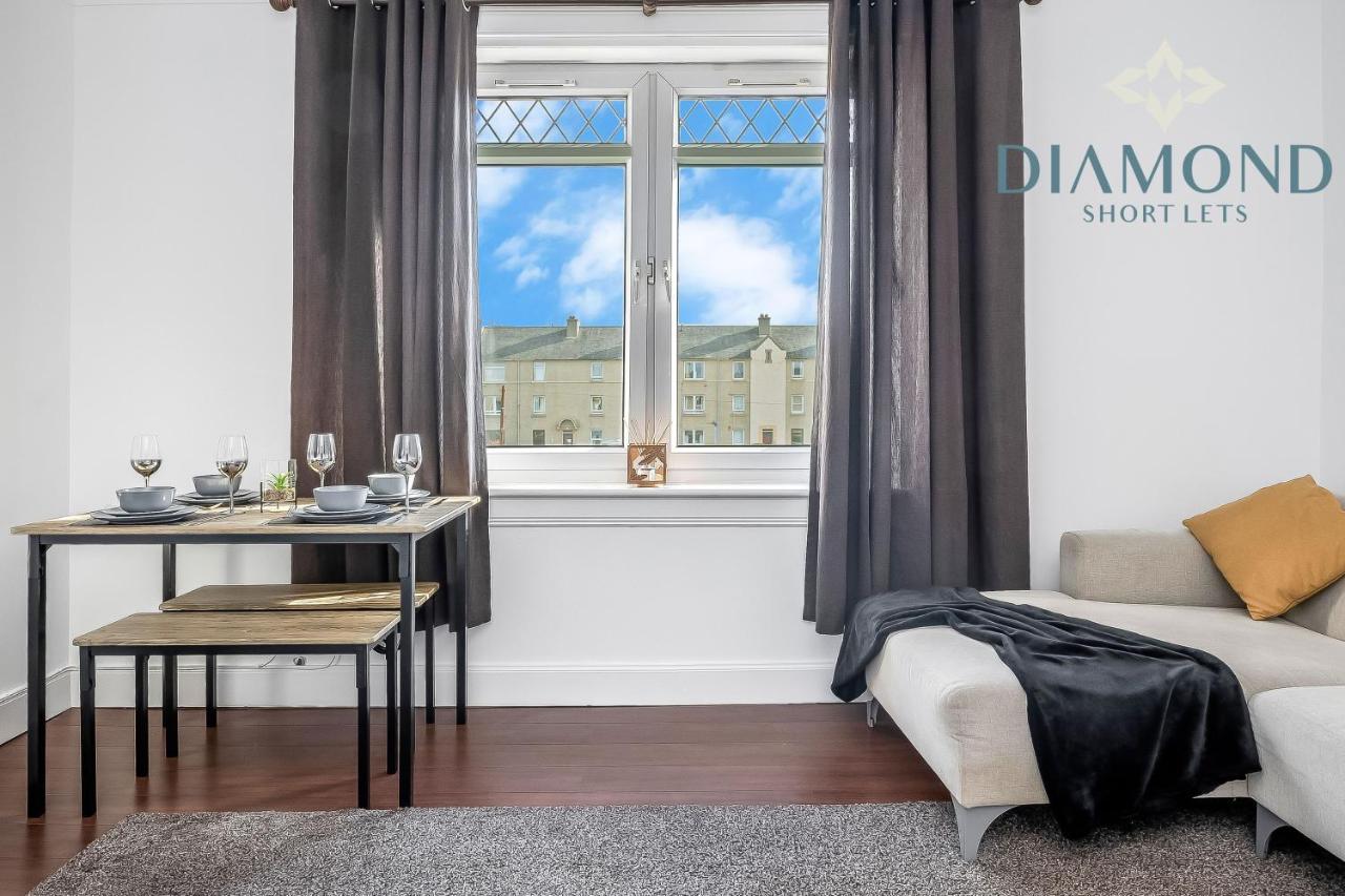 Cosy 2 Bed Apt West End Edinburgh Free Parking Exteriör bild