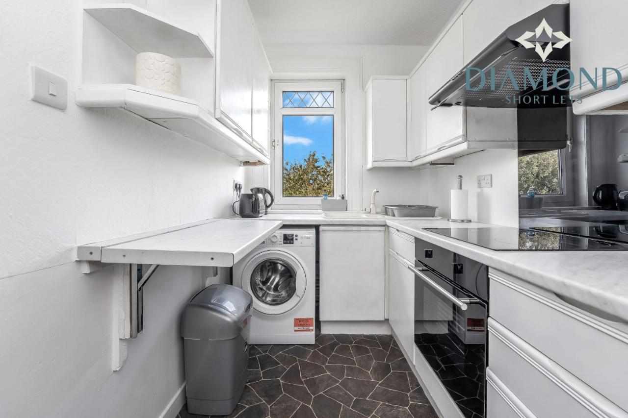 Cosy 2 Bed Apt West End Edinburgh Free Parking Exteriör bild