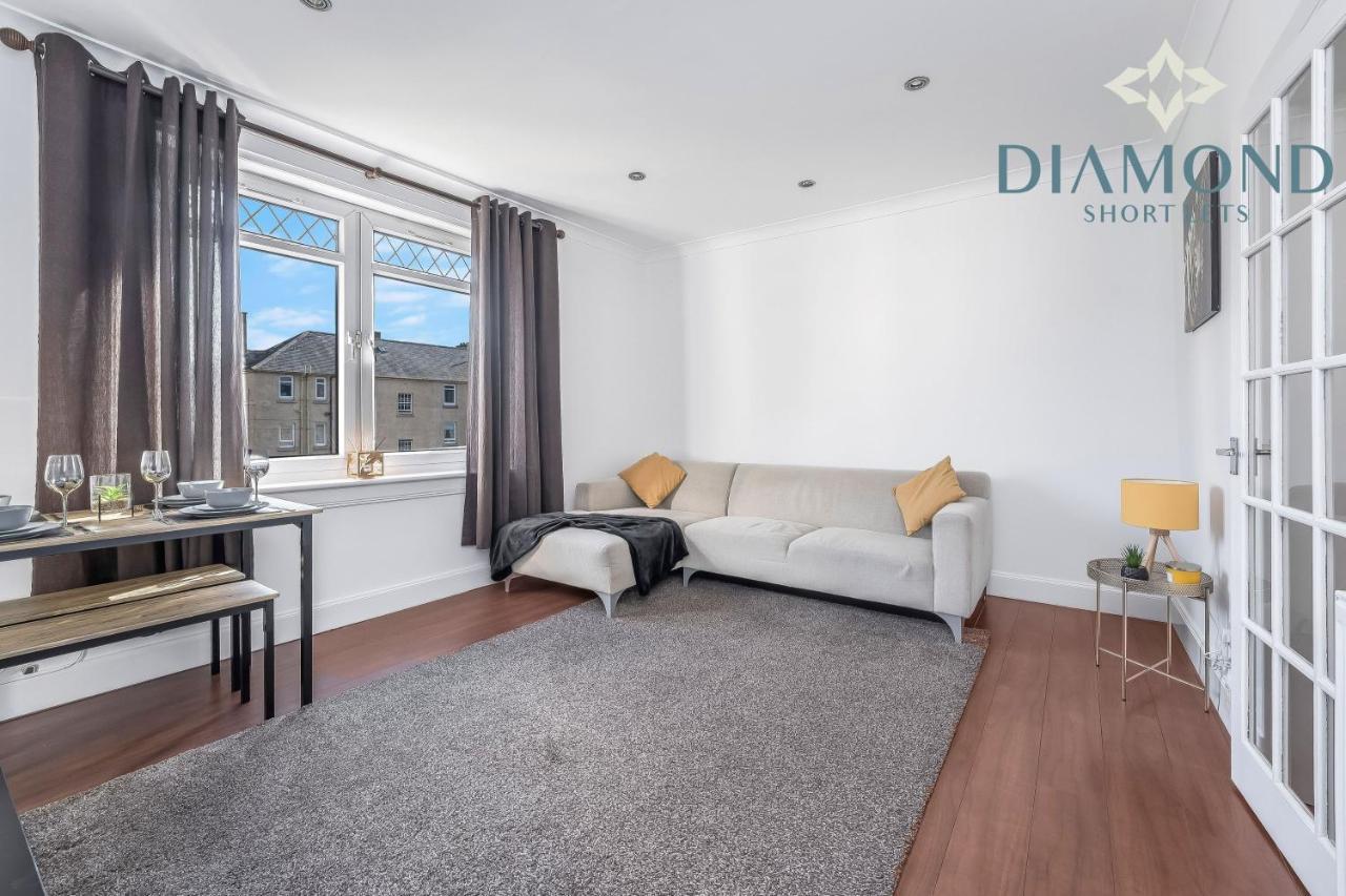 Cosy 2 Bed Apt West End Edinburgh Free Parking Exteriör bild