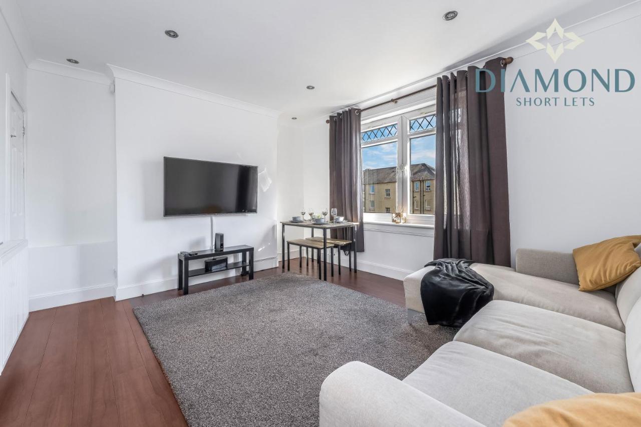 Cosy 2 Bed Apt West End Edinburgh Free Parking Exteriör bild