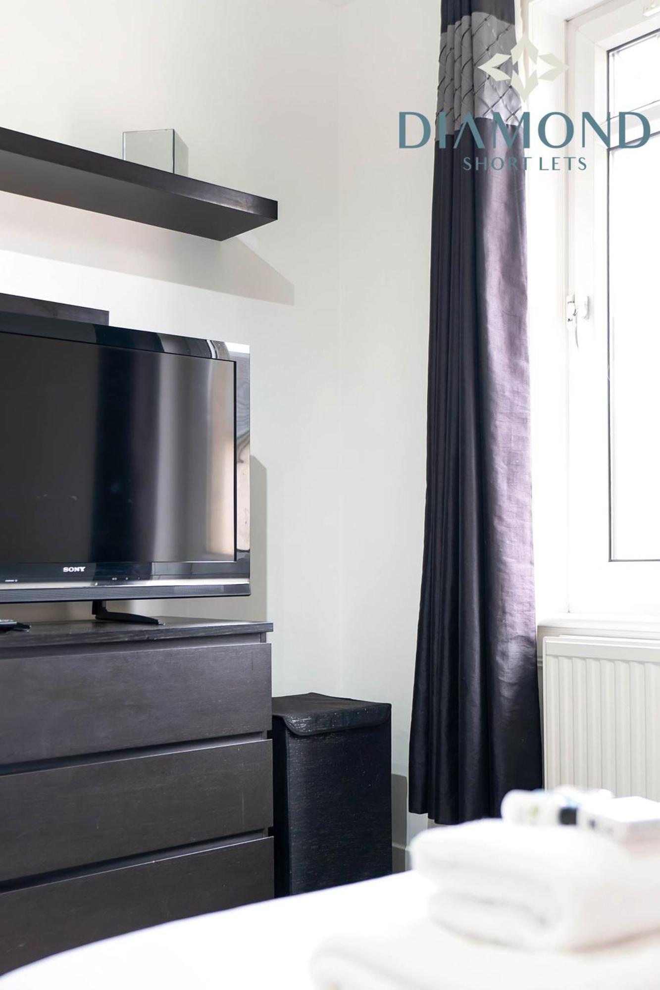 Cosy 2 Bed Apt West End Edinburgh Free Parking Exteriör bild
