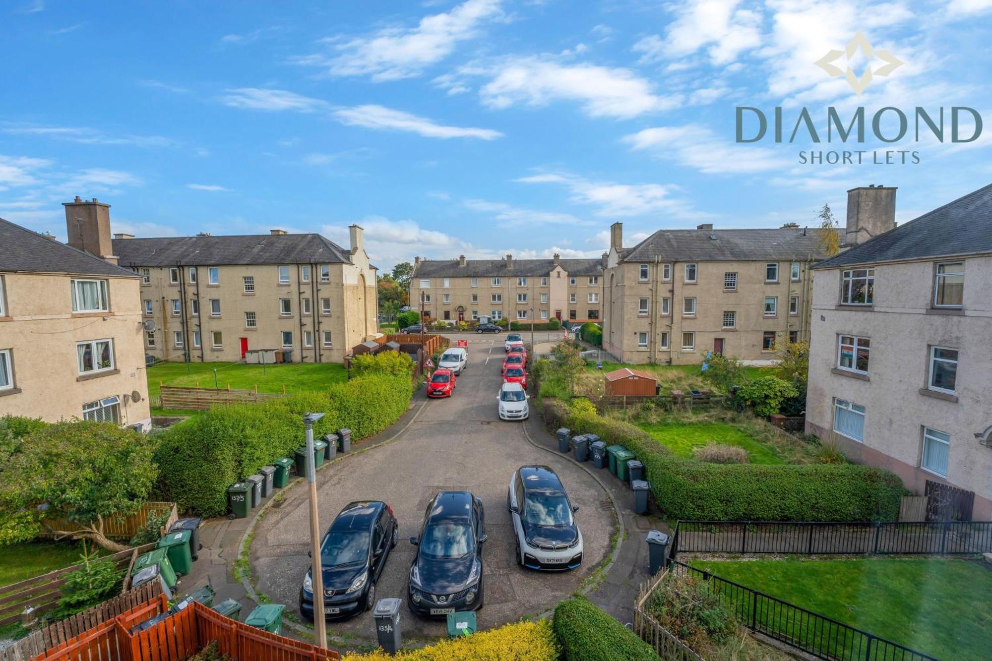 Cosy 2 Bed Apt West End Edinburgh Free Parking Exteriör bild