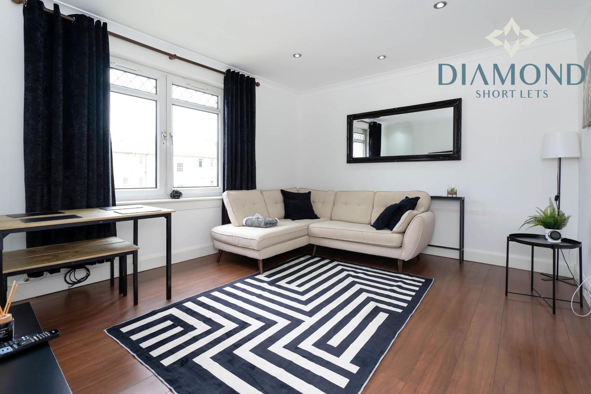 Cosy 2 Bed Apt West End Edinburgh Free Parking Exteriör bild