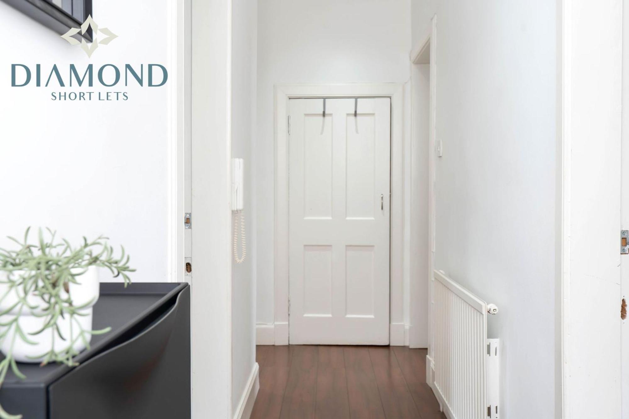 Cosy 2 Bed Apt West End Edinburgh Free Parking Exteriör bild